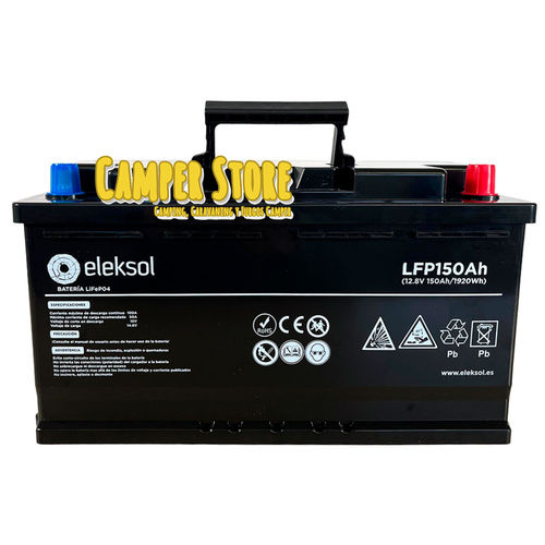 Batería de litio Eleksol 150Ah/12,8V