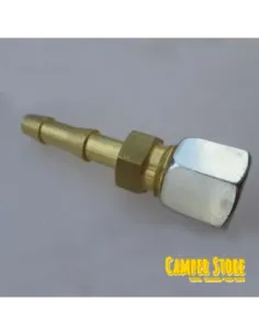 Espiga o racord ermeto 8 mm a manguera de gas