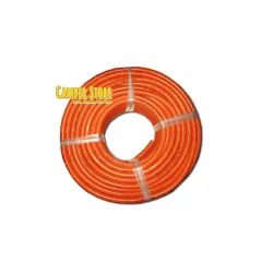 Manguera tubo naranja para gas 9x15mm