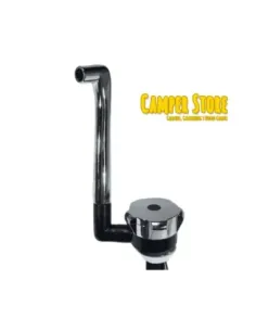 Grifo NOVO Automático agua fria. Cromado y negro