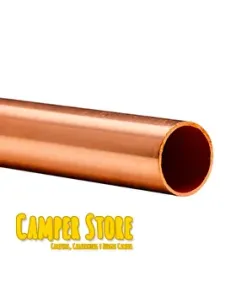 Tubo cobre 8 mm, para instalaciones de gas
