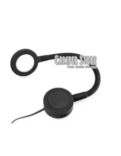 Flexo LED con toma USB. Negro