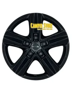Pack 4 Llantas MAK VW T5/T6 y Crafter 16''. Stone 5 Gloss Black