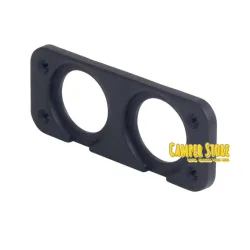Marco para 2 tomas encastrables