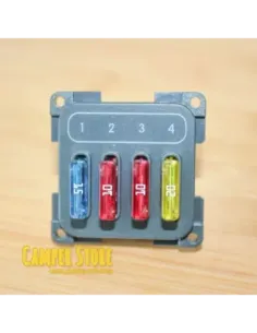 Módulo 4 fusibles CBE con marco