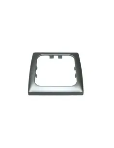 Marco simple. Color plata