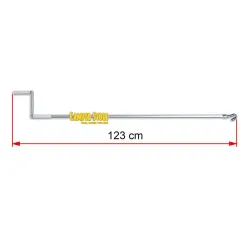 Manivela para toldos Fiamma. 123 cm
