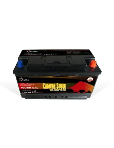 Batería de litio LifePO4 12V 100Ah Olalitio. Bajo asiento