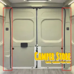 Panelado ABS Gris Claro. Columnas traseras. Ducato Jumper Boxer