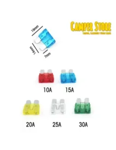 Pack de 10 Fusibles. Desde 5A a 30A