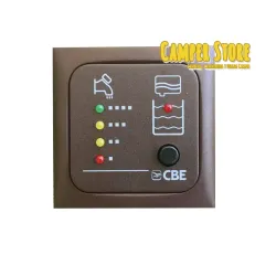 Panel Indicador de aguas LIMPIAS Y SUCIAS con Sonda. Marrón