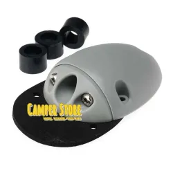 Pasatechos compacto para cables de 10-12 mm. Gris