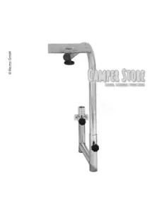 Pata en U para mesa camper. Giratorio