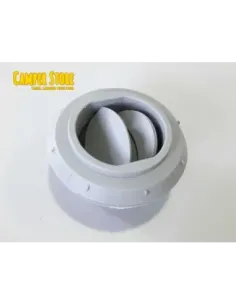 Rejilla obturable para calefacción. Gris
