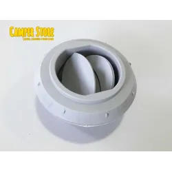 Rejilla obturable para calefacción. Gris