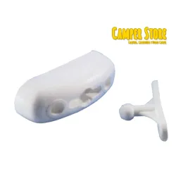 Retenedor de puerta de bola para autocaravanas y caravanas