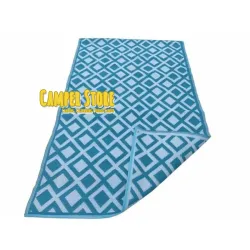 Suelo Camping MALIBU 2,5x4m (Azul y blanco)