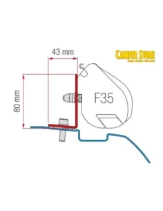 Soporte F35 Nissan NV200