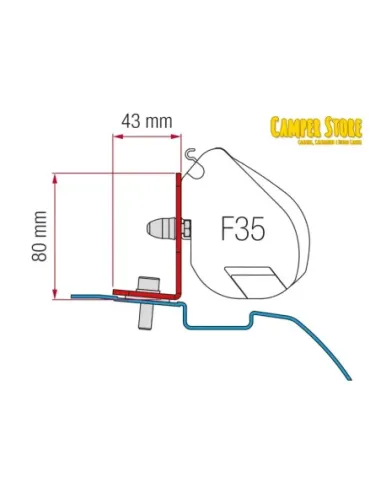 Soporte F35 Nissan NV200