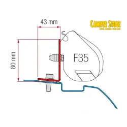 Soporte F35 Nissan NV200
