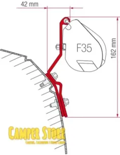 Soporte F35 VW T4