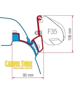 Soporte F35 VW T5 / T6 California