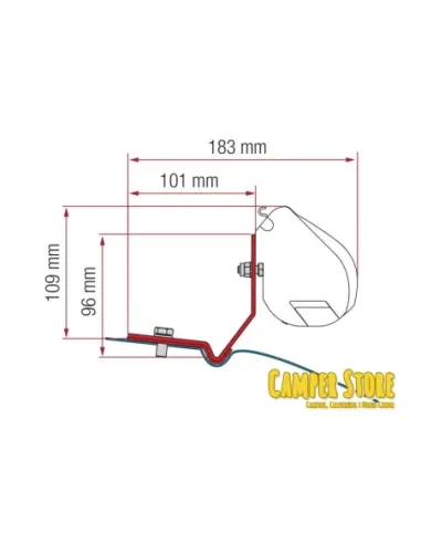 Soporte F35 VW Caddy Maxi