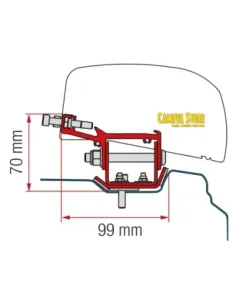 Soporte F40 Van Trafic Vivaro Talento L2