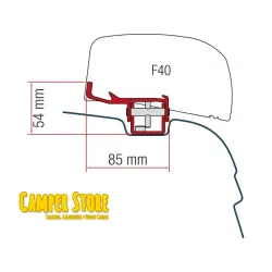 Soporte F40 Van VW T5 y T6