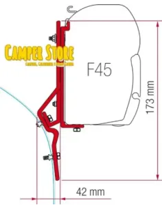 Soporte F45 Ducato y Master