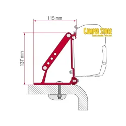 Soporte F45 Kit Roof Adapter