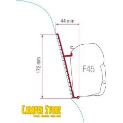 Soporte F45 para techos de fibra