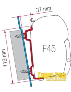 Soporte F45 Transit High Roof / Sprinter / Crafter