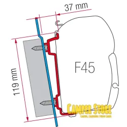Soporte F45 Transit High Roof / Sprinter / Crafter