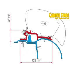 Soporte F65/F80 Movano / Master / Interstar H2 hasta 2010