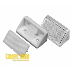 Soporte fija muebles. Gris claro