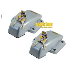 Pack de cierres HeoSafe Ducato 2006-21, Jumper Boxer +2006. Gris Plata