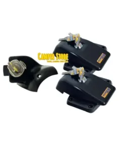 Pack cierres HeoSafe para Ducato +2021. Negro