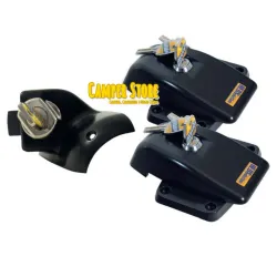 Pack cierres HeoSafe para Ducato +2021. Negro