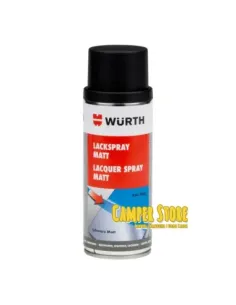 Spray de pintura Negro Mate Wurth
