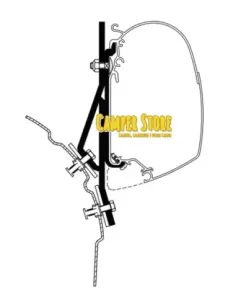 Anclajes Thule Omnistor 4200. VW T4
