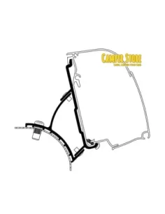 Anclajes Thule Omnistor 4200. VW T5/T6