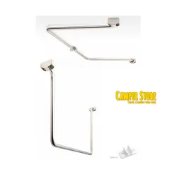 Toallero plegable para techo de baño autocaravana o camper