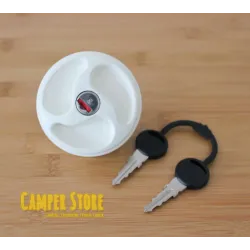 Tapón Agua - Combustible. Blanco