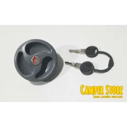 Tapón Agua - Combustible. Gris