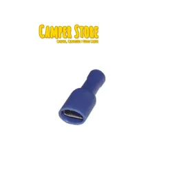 Terminal conector faston hembra aislado. Cable de 1,5 - 2,5