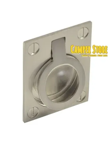 Tirador encastrable de acero Inox