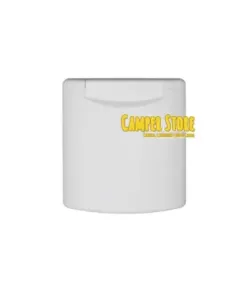 Tapa de recambio para llenado o toma exterior. Blanco