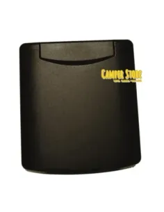 Tapa de recambio para llenado o toma exterior. Negro