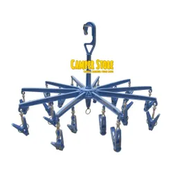 Tendedero plegable con 20 pinzas